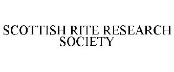 SCOTTISH RITE RESEARCH SOCIETY