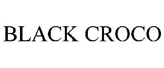 BLACK CROCO