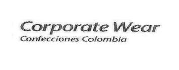 CORPORATE WEAR CONFECCIONES COLOMBIA