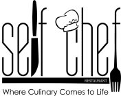 SELF CHEF RESTAURANT WHERE CULINARY COMES TO LIFE