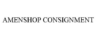 AMENSHOP CONSIGNMENT