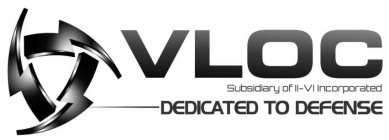 VLOC SUBSIDIARY OF II-VI INCORPORATED DEDICATED TO DEFENSE