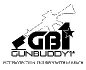 GB1 GUNBUDDY1 PUT PROTECTION SECURELY WITHIN REACH