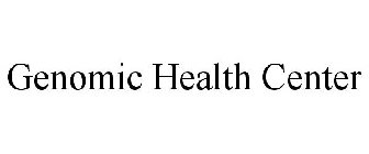 GENOMIC HEALTH CENTER