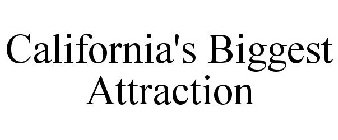 CALIFORNIA'S BIGGEST ATTRACTION