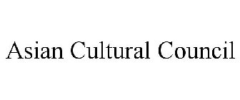 ASIAN CULTURAL COUNCIL