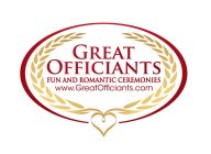 GREAT OFFICIANTS FUN AND ROMANTIC CEREMONIES WWW.GREATOFFICIANTS.COM