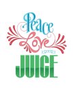 PEACE LOVE AND JUICE