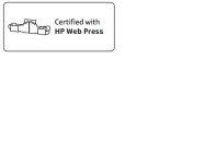 CERTIFIED WITH HP WEB PRESS