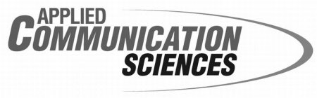 APPLIED COMMUNICATION SCIENCES