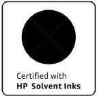 CERTIFIED WITH HP SOLVENT INKS