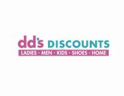 DD'S DISCOUNTS LADIES · KIDS · MEN · SHOES · HOME