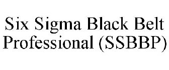 SIX SIGMA BLACK BELT PROFESSIONAL (SSBBP)
