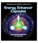 TRIANGULUM HERBAL PRODUCTS ENERGY ENHANCER CAPSULES HERBAL DIETARY SUPPLEMENT 100 CAPSULES