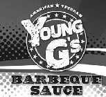 YOUNG G'S AMERICAN VETERAN BARBEQUE SAUCE
