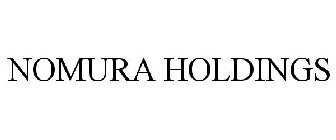 NOMURA HOLDINGS