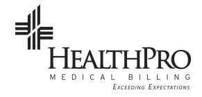 HEALTHPRO MEDICAL BILLING EXCEEDING EXPECTATIONS