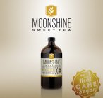 MOONSHINE SWEET TEA OLD FASHIONED MIDNIGHT BREW 16FL OZ (473.18 ML) BLACK TEA ALL NATURAL X X MADE WITH REAL CANE SUGAR