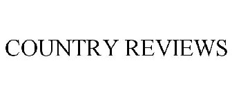 COUNTRY REVIEW