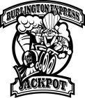 BURLINGTON EXPRESS JACKPOT CATFISH BEND