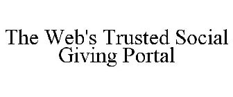 THE WEB'S TRUSTED SOCIAL GIVING PORTAL