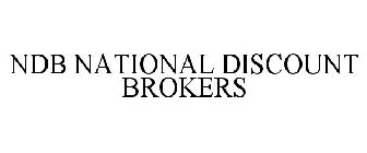 NDB NATIONAL DISCOUNT BROKERS