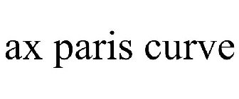 AX PARIS CURVE