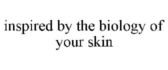 INSPIRED BY THE BIOLOGY OF YOUR SKIN