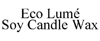 ECO LUMÉ SOY CANDLE WAX