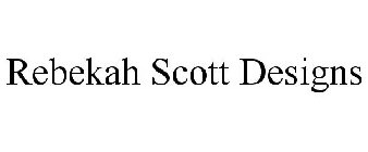 REBEKAH SCOTT DESIGNS