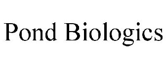 POND BIOLOGICS