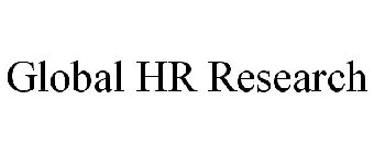 GLOBALHR RESEARCH