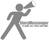 STORYMESSENGER ITS ABOUT LIFE'S TWISTS AND TURNS