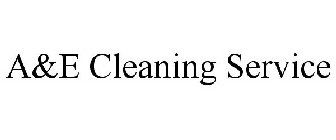 A&E CLEANING SERVICE