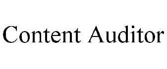 CONTENT AUDITOR