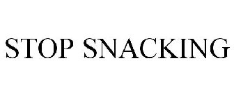 STOP SNACKING
