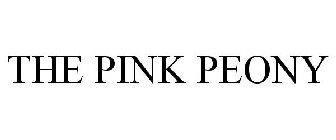 THE PINK PEONY