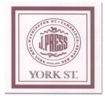 J. PRESS YORK ST. WASHINGTON DC · CAMBRIDGE · NEW HAVEN · NEW YORK SINCE 1902