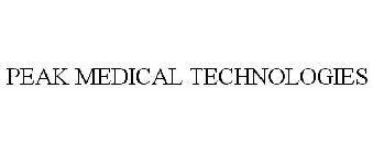 PEAK MEDICAL TECHNOLOGIES