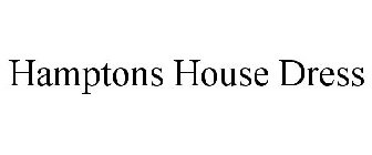 HAMPTONS HOUSE DRESS