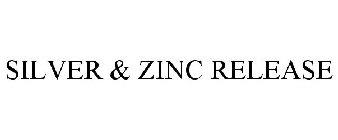 SILVER & ZINC RELEASE