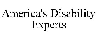 AMERICA'S DISABILITY EXPERTS