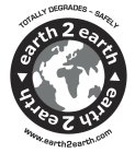 EARTH 2 EARTH TOTALLY DEGRADES - SAFELY WWW.EARTH2EARTH.COM