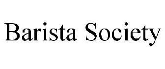 BARISTA SOCIETY