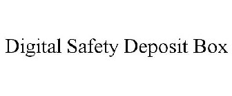 DIGITAL SAFETY DEPOSIT BOX