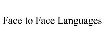 FACE TO FACE LANGUAGES