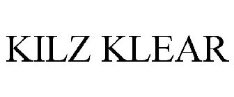 KILZ KLEAR