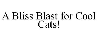 A BLISS BLAST FOR COOL CATS!