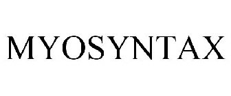 MYOSYNTAX
