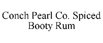 CONCH PEARL CO. SPICED BOOTY RUM